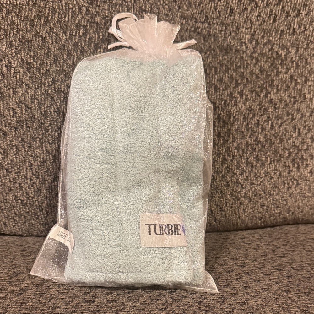 Turbie Twist Light Blue Hair Towel